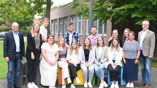 Auszubildende Gruppenfoto