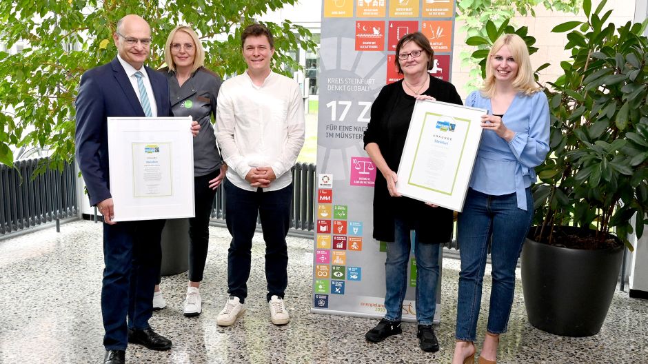 Bild Fairtrade-Rezertifizierung Kreis Steinfurt