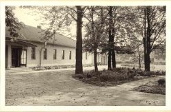 Foto der Werkstatt, die im Juli 1952 fertiggestellt wurde