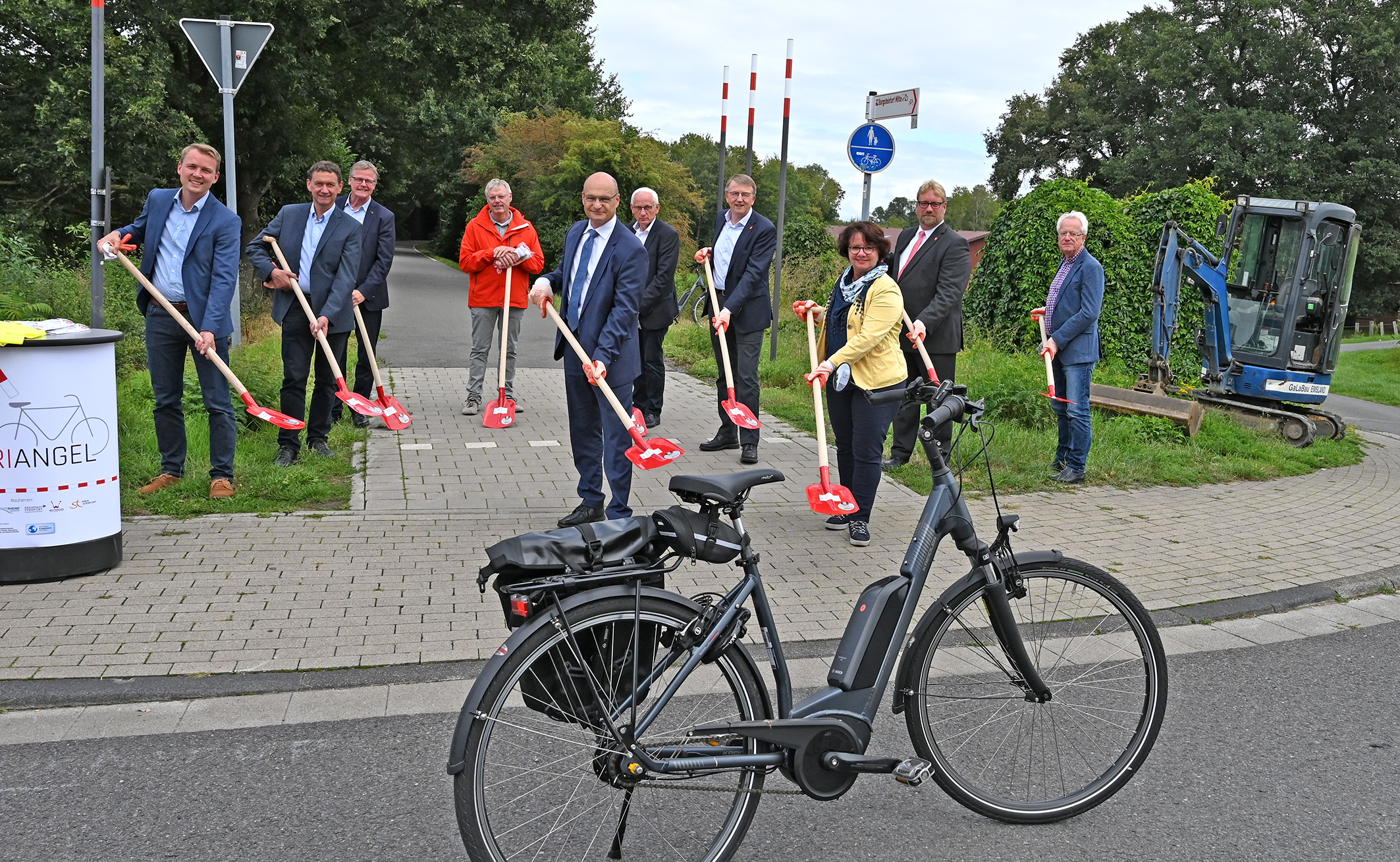 1. Spatenstich 1. Spatenstich
