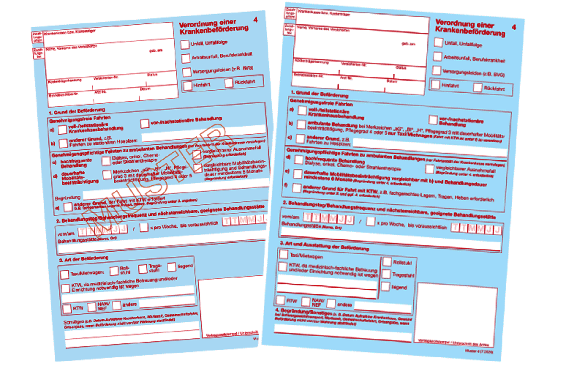 Ausfüllhilfe Transportverordnung