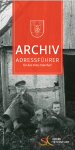 Titelbild des Archivadressführers Kreis Steinfurt