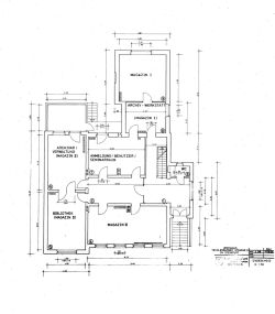 Plan zum Umbau des Gebäudes an der Tecklenburger Straße 8