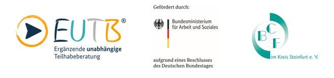 Foto mit dem Logo der EUTB