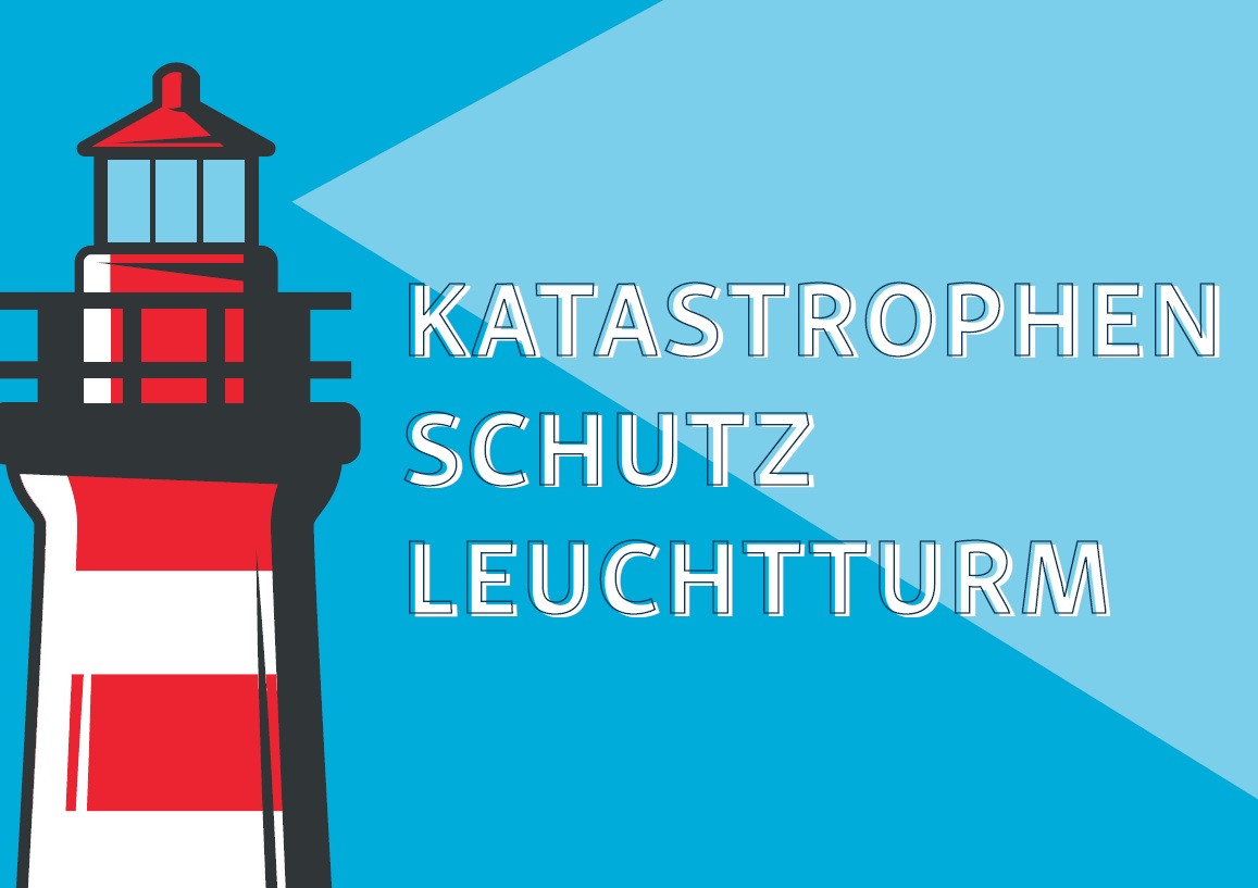 Schild Katastrophenschutz-Leuchtturm