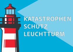 Schild Katastrophenschutz-Leuchtturm