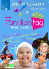 Plakat Familientag