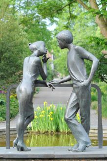 Der Flirt im Kreislehrgarten