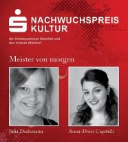 Preisträgerinnen Sparkassen Nachwuchspreis Kultur 2012
